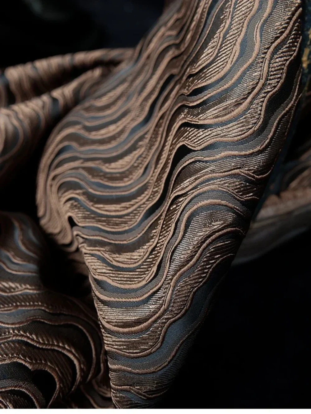 

Жаккардовая ткань для платьев, осенне-зимних пальто, дизайнерская одежда, ткани для шитья, DIY, ткань для рукоделия, продается на метры