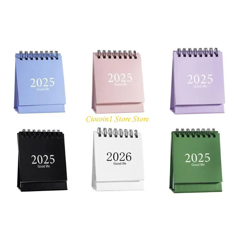A3PC 2025 Desk Calendar Annual Planner Monthly Calendar English Standing Calendar