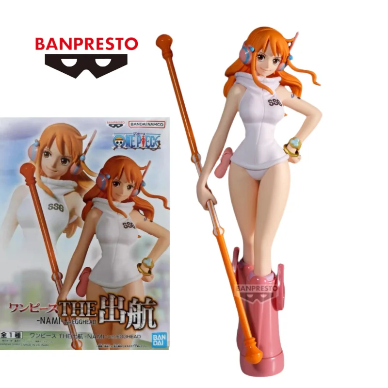 

В наличии оригинальная BANDAI BANPRESTO ONE PIECE Nami Egghead аниме фигурка модель коллекция игрушек подарок для ребенка подарок на день рождения кукла
