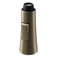 1.8 GPM Pull Down Sprayer Column Brushed Gold Switch Sink Faucet Kitchen G1/2 Male Connector, Fits Pull-down Hose Connections