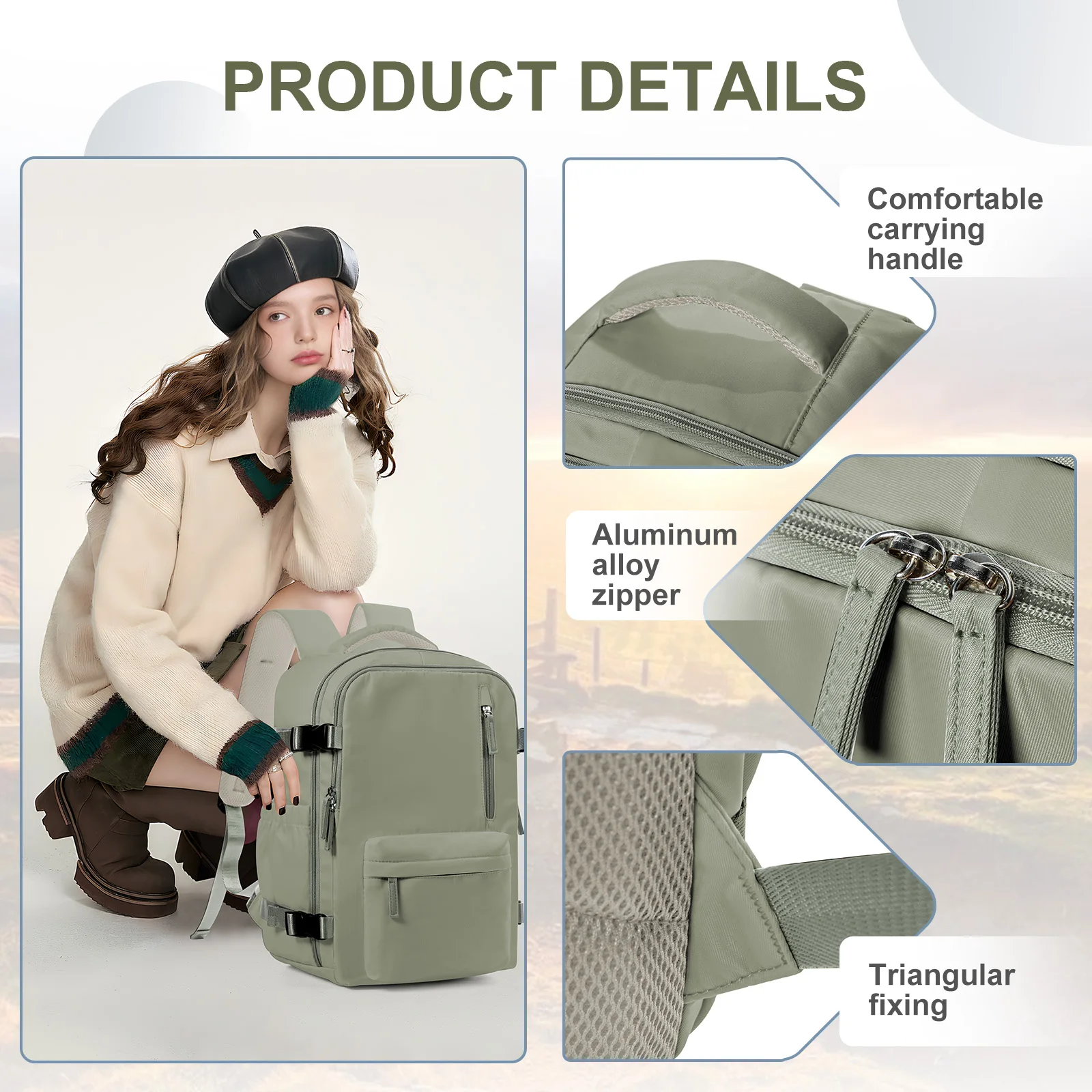 الرجال على ظهره Wizzair 40x30x20 المقصورة حقيبة حقيبة السفر المرأة مقاوم للماء الأعمال في سن المراهقة حقيبة ظهر للكمبيوتر المحمول الأمتعة على ظهره