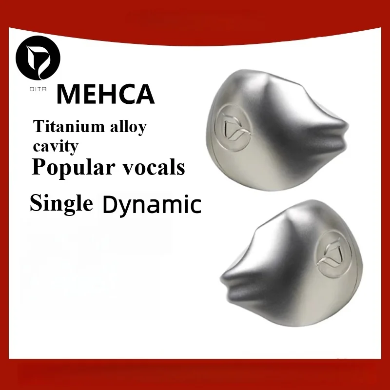 Auriculares DITA MECHA de Aleación CNC, Dinámicos, HiFi, para Música, DJ, Estudio, Audiófilos, Músicos, Estéreo, Bajos, APV2 Tipo-C