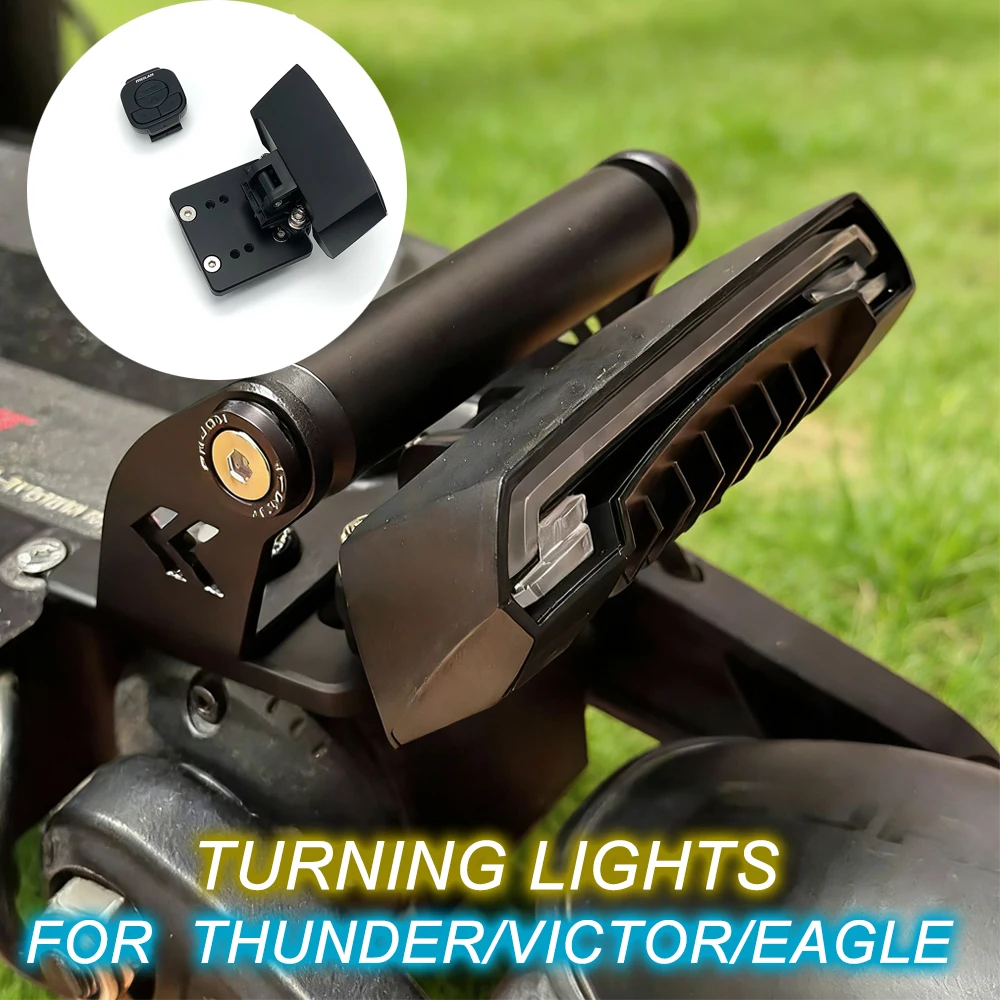 

Аксессуары для Dualtron Thunder Victor Spider, беспроводной пульт дистанционного управления, поворотные огни, лазерный задний фонарь с дистанционным управлением