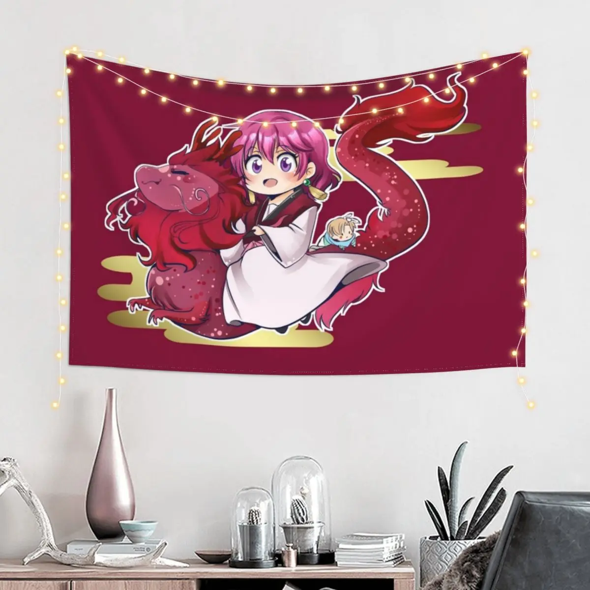 

Hiryuu Yona Tapestry Decoration Home Tapete For The Wall Bedrooms Decorations Tapestry