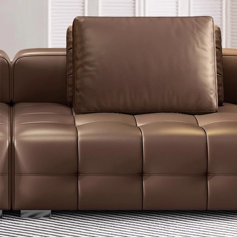 Sofa aus verdicktem Rindsleder