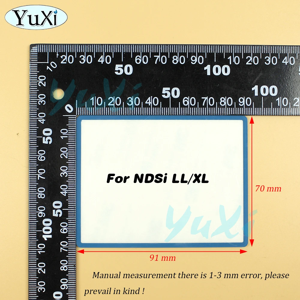 1Set Upper Screen LCD Screen Lens Cover For Nintend DSi XL LL Game Console Plastic Screen Stylus Pen Kit Top Protection Panel