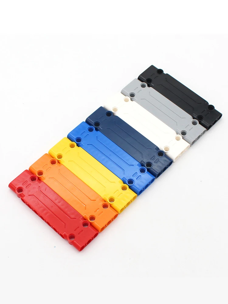 15pcs Technology 15458 Panel Plate 3x11x1 Bricks Model Building Blocks Parts Accessories Combination Mechanical Compatible