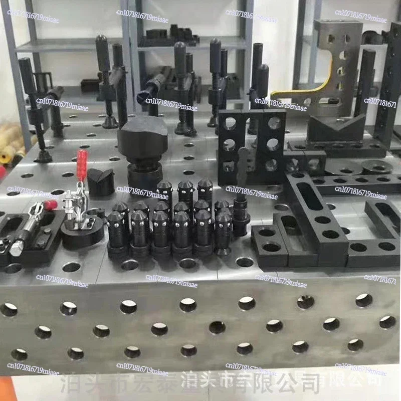 D28 Spiral Compactor 3D Welding Platform 180 ° 45 ° Fast Positioning Fixture Handle