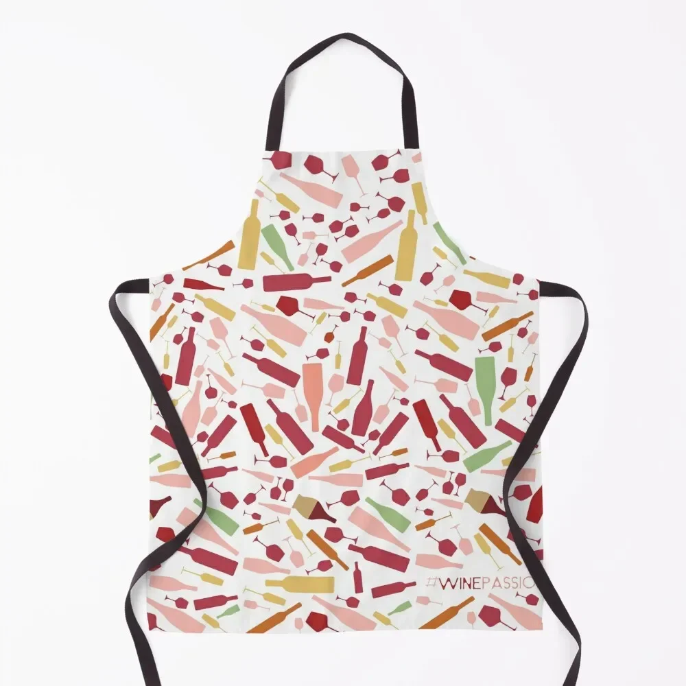 

WINE PASSION Apron for kitchen useful christmas kitchen Apron