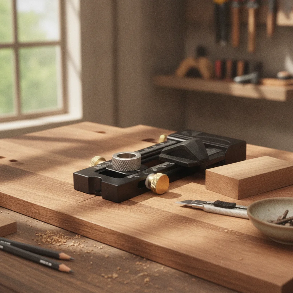 Hardware Tool Bed Screw Drilling Jig Cabinet Hole Maker Professional Results Easy to Carry for Home Workshop