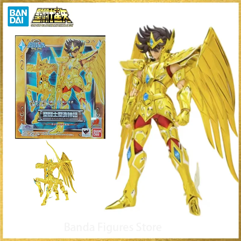 Original BANDAI Saint Cloth Myth Sagittarius Seiya Of Gold In Stock Anime Figures Model Toys