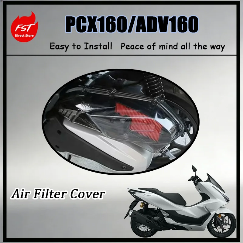 

FOR Precision-Machined Air Filter Decorative Cap for Honda PCX160 ADV160 Vario160 Corrosion-Resistant Protection Cover
