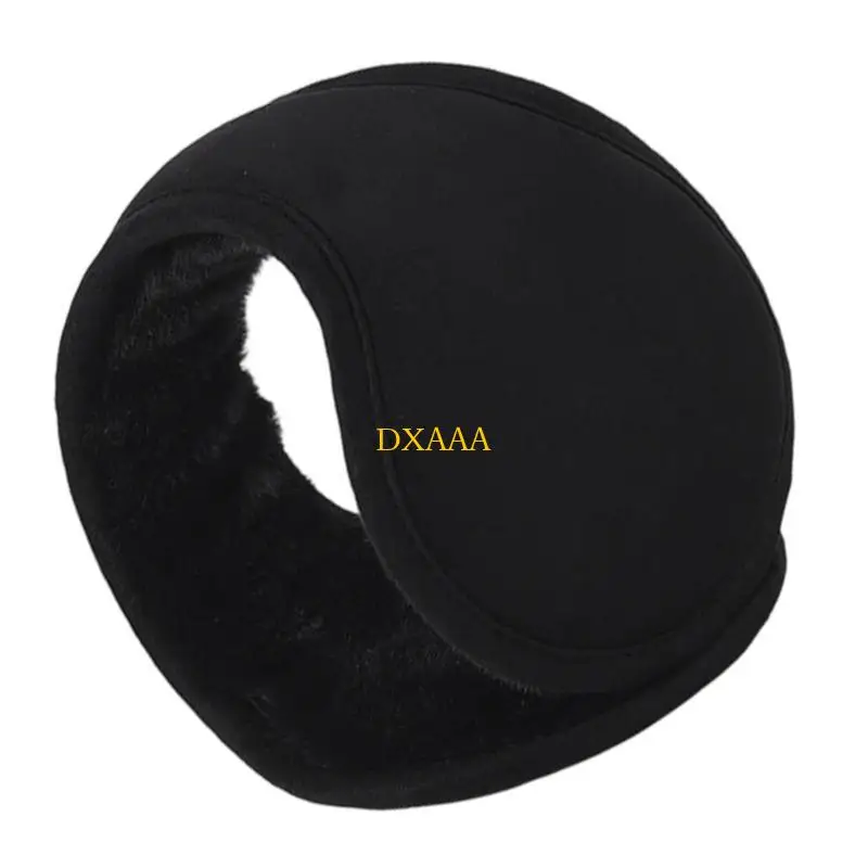 

Зимние наушники DXAA с утолщенной плюшевой подкладкой, складные грелки для ушей для женщин и мужчин