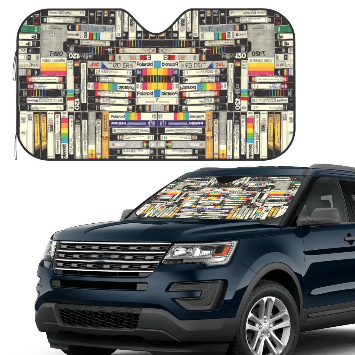 

VHS Sunshade Windscreen Car Front Windshield Window Sun Visor Accessories Covers