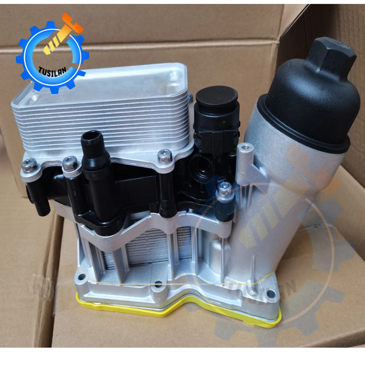 11428507697 High Quality New Upgraded Aluminum Oil Cooler Assembly For BMW X1 X2 F20 F30 F32 F22 F07 F10 F06 F12 F01 F07 F06 F25