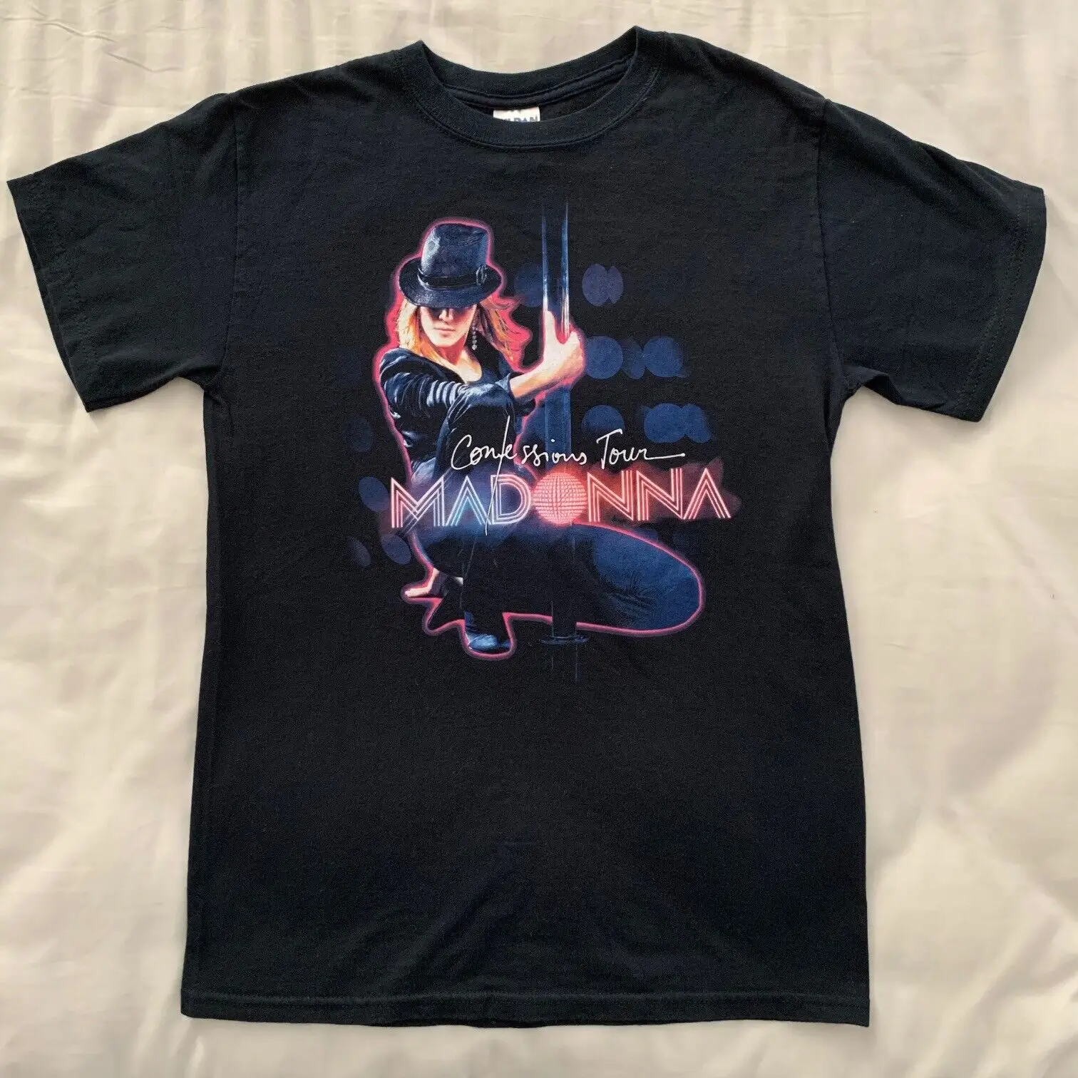 Madonna Confessions USA 2006 Tour Dates T-Shirt Original Concert Mens Small