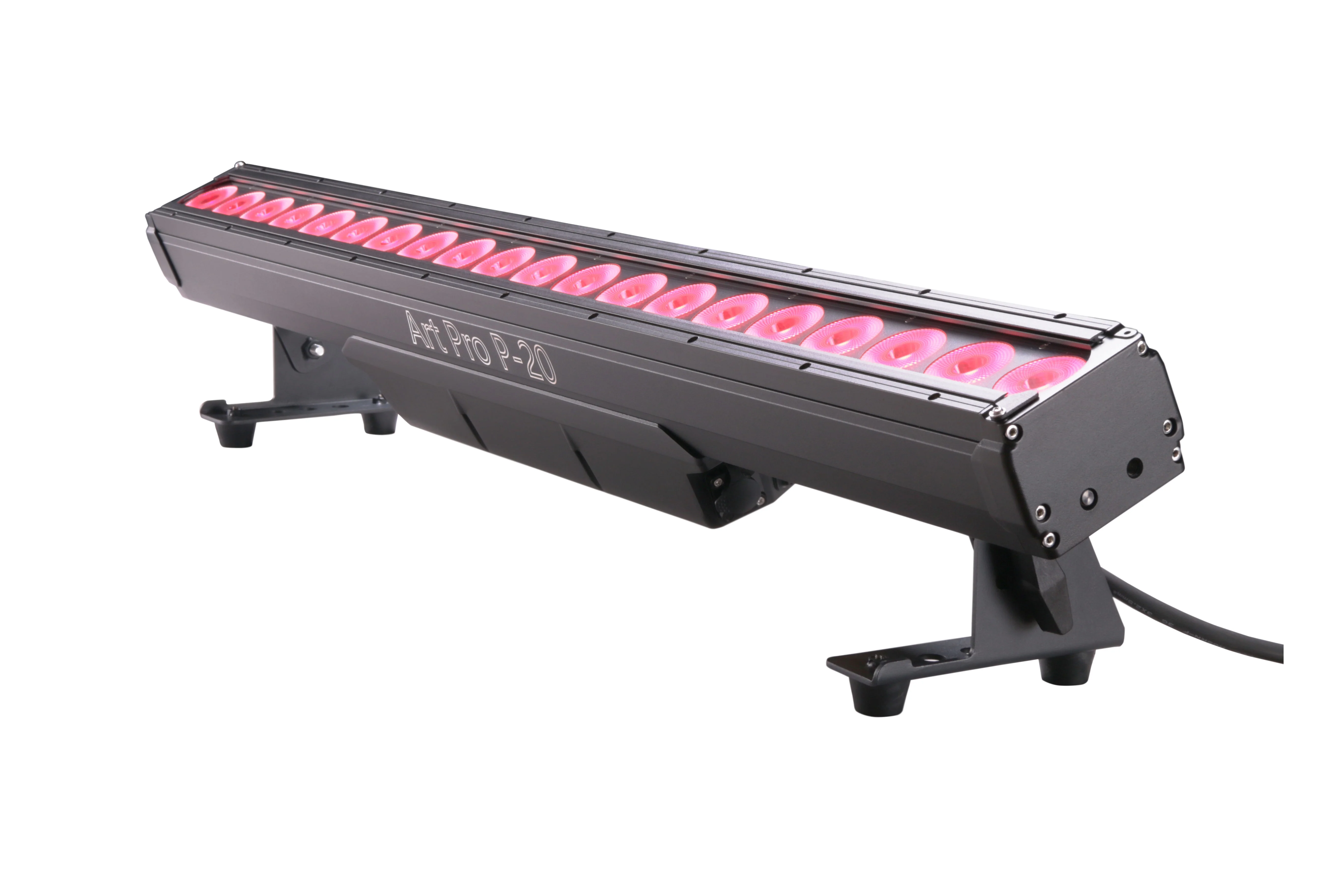 Outdoor RGBW 4-in-1 Matrix LED Wash Light Beam Projection IP65 Rated DMX512 Control Aluminum Alloy Body for Concert Stage