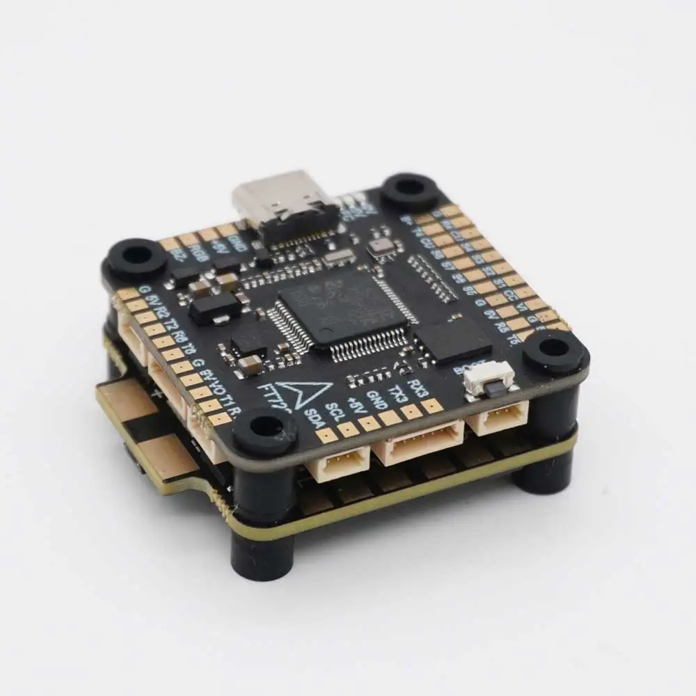 F722 F7 وحدة تحكم في الطيران FC 3-8S يبو 5 فولت/10 فولت المزدوج BEC ث/60A/80A 4in1 BLheli_S ESC ل RC FPV حرة سباق ملحقات طائرة بدون طيار