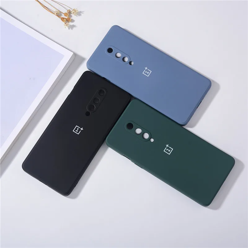 Funda de teléfono móvil de TPU para Oneplus 1 + 8 8Pro 8T 9R 9RT 5T carcasa protectora trasera de silicona ultrafina suave para One Plus 8 Pro