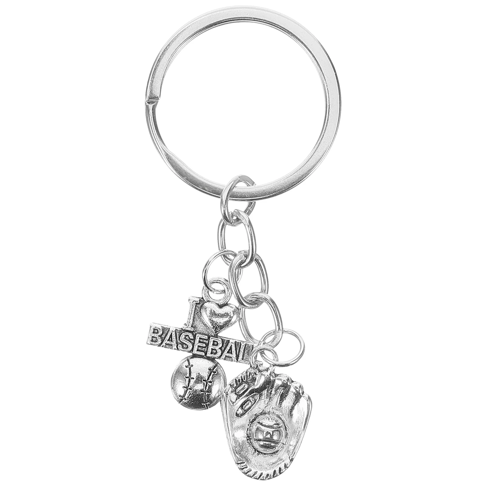 

Baseball Keychain Alloy Pendant for Bags Backpacks Keychains Gifts Decor Souvenirs Team Sports Bag Charms Men Women