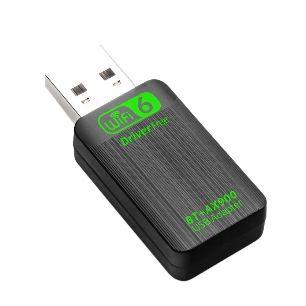 

Новый пластиковый Wi-Fi адаптер Bluetooth 5.4 WiFi 6 AX900, беспроводная сетевая карта, эффективная миниатюрная USB-карта для компьютерных сетей