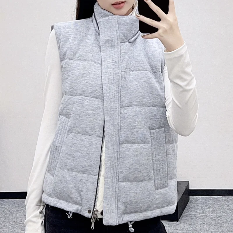 سترة نسائية قطنية عالية الجودة يمكن ارتداؤها على الوجهين مع غطاء محرك السيارة ملابس شتوية شعبية دافئة 25100968