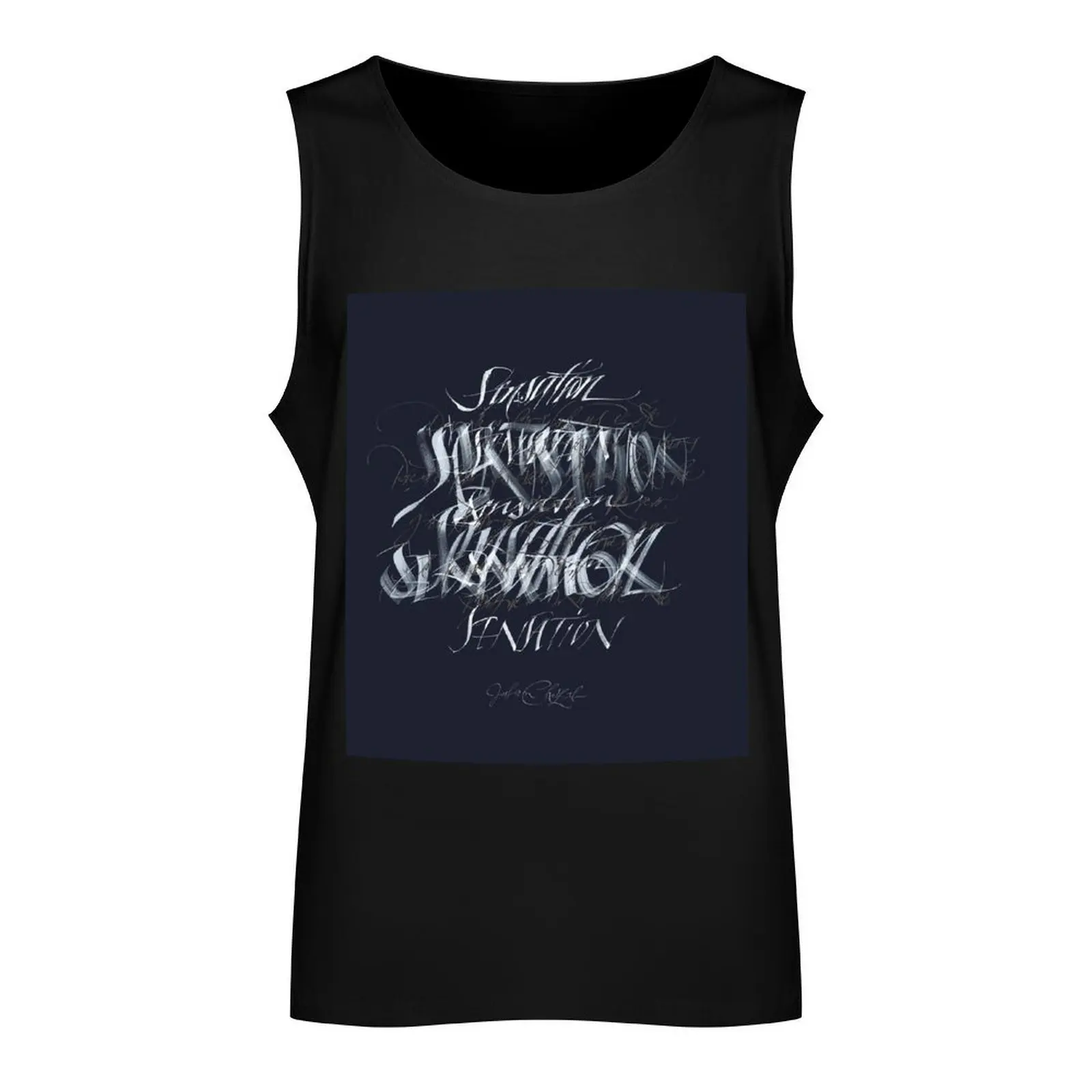 Sensation N ° 8 Tank Top Sportswear for men Men gym sportswear muscle t-shirt