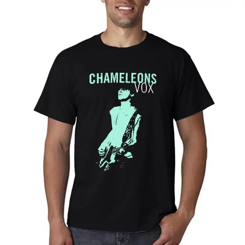 The Chameleons Vox, Post Punk Music Band 1981, T-Shirt (Black) All Size S-3Xl Custom Print Tee Shirt