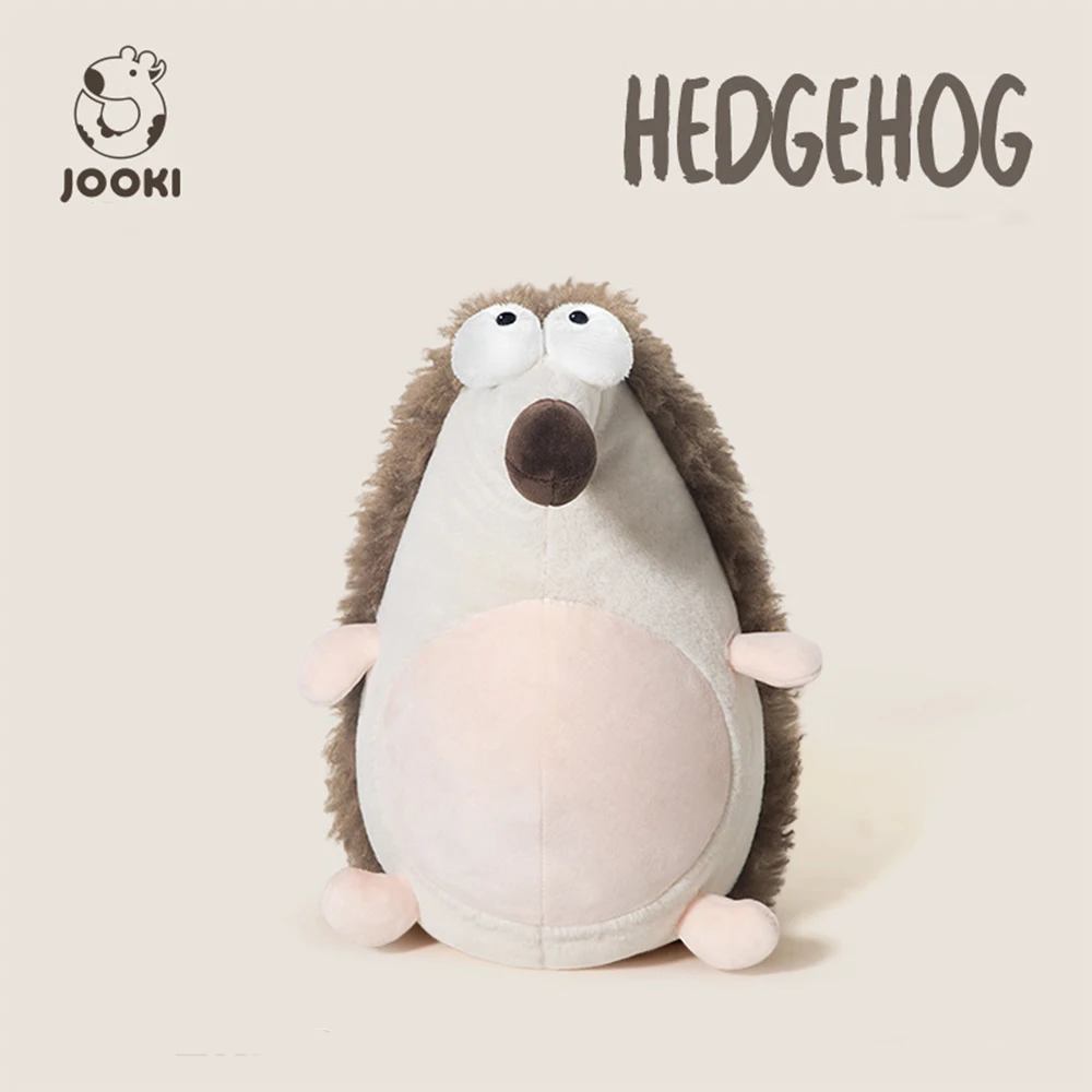 27cm peluda pequeño erizo Jason juguetes de peluche suaves y acogedores animales de peluche para niños lindos muñecos de erizo regalos de cumpleaños para niños