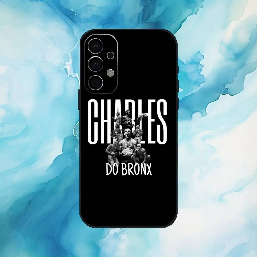 حافظة هاتف Charles Oliveira Do Bronx لهاتف سامسونج S25، S24، S21، S22، S23، S30، Ultra، S20، Plus، Fe، Lite، Note، 10,9,5G غطاء أسود #4