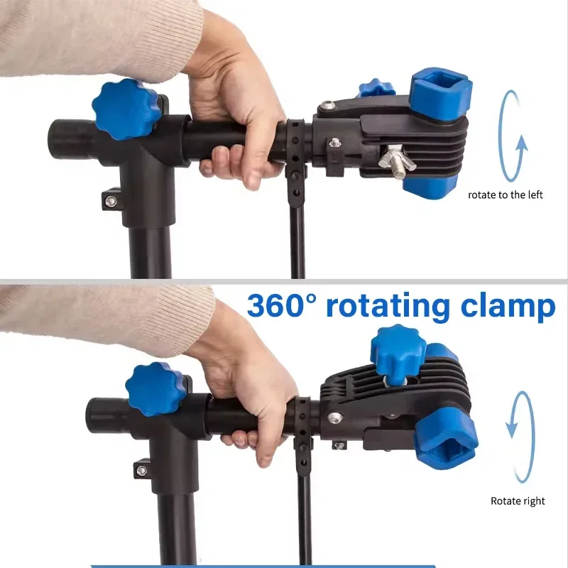 Foldable Bicycle Repair Stand Professional Bike Rack Holder Storage High Carbon Steel Bike Work Stand Bicycle Repair Tools