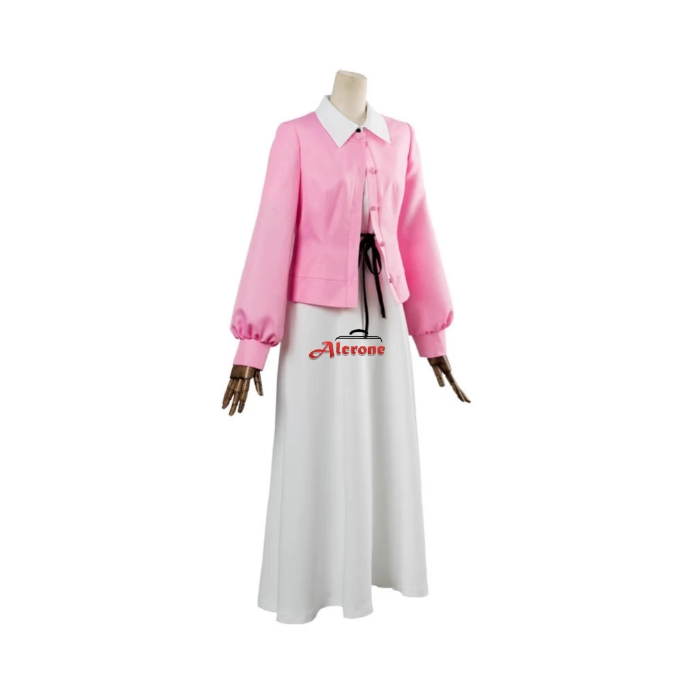 

Halloween Cosplay Matou Sakura Clothing Anime Matou Sakura Cosplay Fate night Costume White Dress Pink Coat Woman 2026