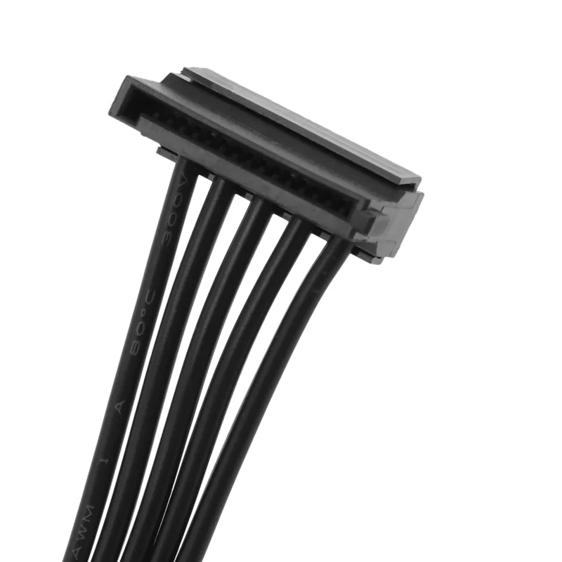 Kabel zasilający 3x PCIe 6Pin męski na 4 SATA do zasilaczy Seasonic Focus+/ MK3/ FX/ P Series 850PX 750PX 650PX 550PX