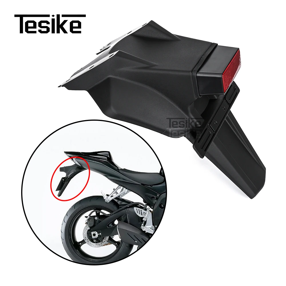 

Заднее крыло мотоцикла, номерной знак, кронштейн заднего фонаря для Suzuki GRXR600 GSX R750 K6, предотвращает развертывание грязи