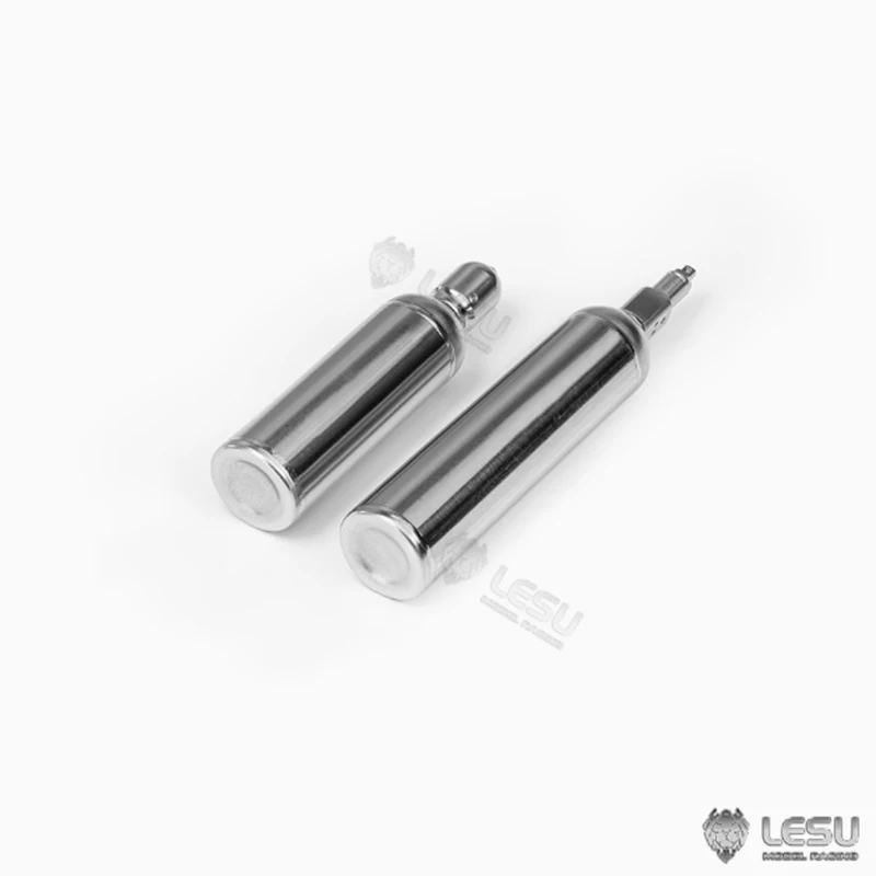 1/14 LESU Rvs Decoratie Tank DIY Model Onderdelen voor RC Hydraulische Vrachtwagen Auto Graafmachine Accessoires Speelgoed