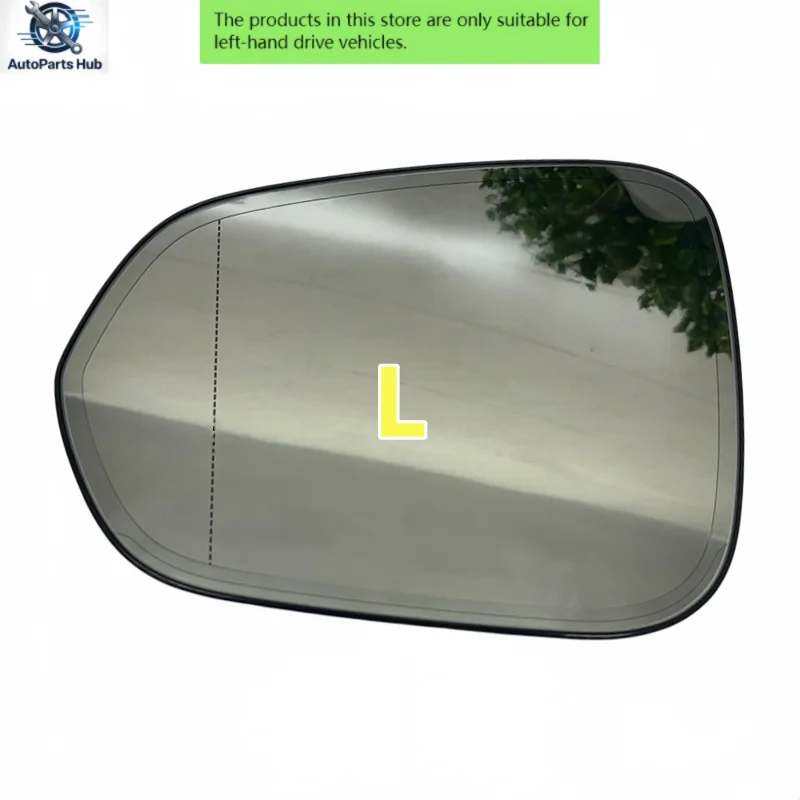 Auto-dimming heated rearview mirror glass suitable for Lexus NX, NX200, NX300 (2015-2022), RX, RX300, RX350, RX450 (2016-2024)
