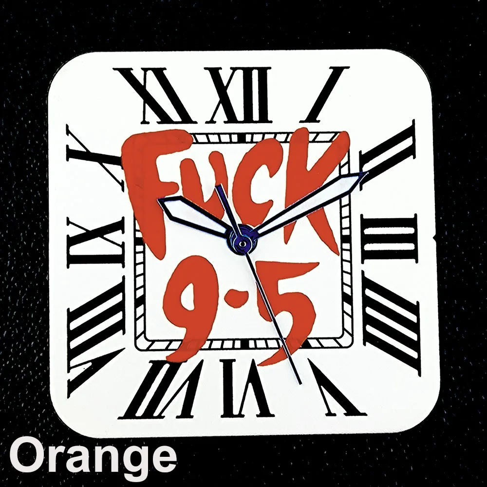 قرص مربع NH35 قرص الساعة شعار مخصص أرقام رومانية ساعة رجالية تناسب NH35 ملحقات ساعة الحركة