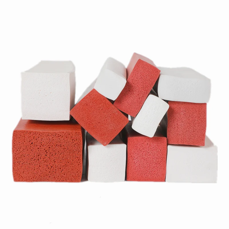 Striscia di schiuma di Silicone isolamento termico resistenza alle alte Temperature barra in gomma siliconica 1mm - 40mm di spessore 1 metro rosso