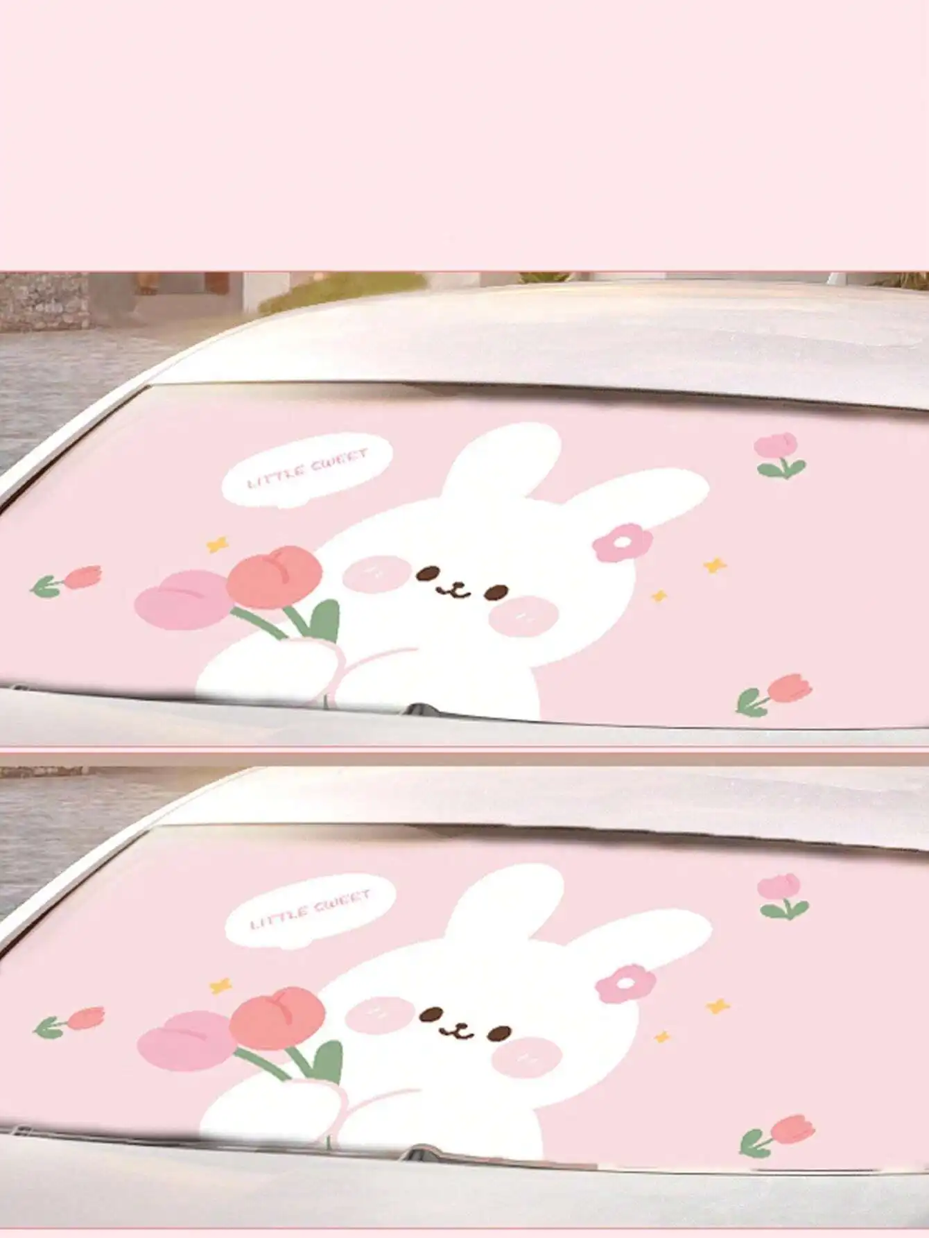 

Car Mounted Water Porpoise Amusement Park, Long Grass Porpoise Kissing Porpoise Sunshade Umbrella, Double Circle Sunshade Shield