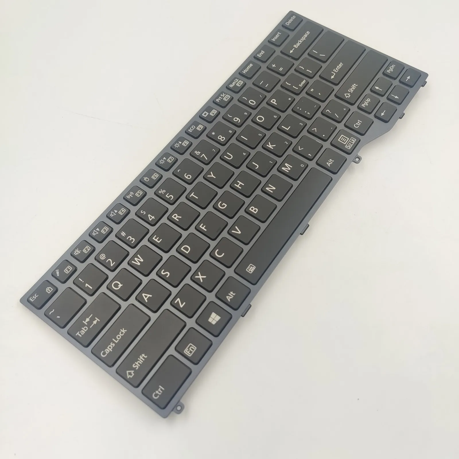 

US UI Layout Gray Frame for Fujitsu 7U14A1/7U14A2/U747/E548/U748/E448/U749/U7410Laptop Backlight Keyboard