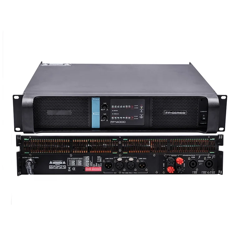 

FP20000Q Class TD Professional Power Amplifiers 2350W*4 FP14000Q 2350W*2 Professional Stage Power Audio Amplifier
