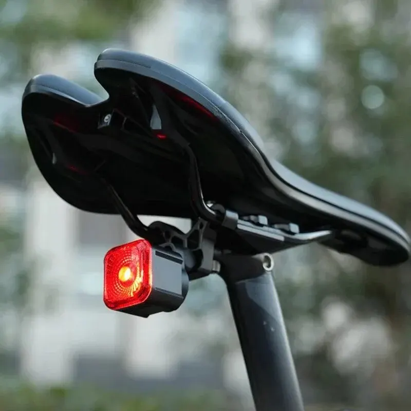 ESLNF Smart Bike Tail Light Rechargeable Waterproof Bicycle Accessories MTB Safety Remote Control Turn Sign Bicycle Light Lamp