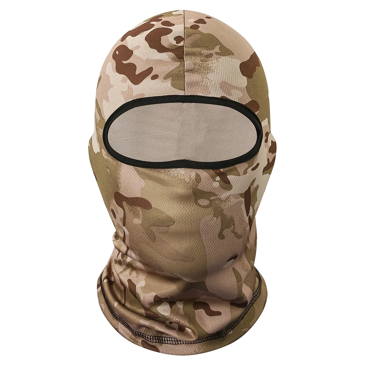 Dropshipping 1pcs Camouflage Summer Cycling Windproof Sun Protection Full Face Ski Mask Tactical Balaclava