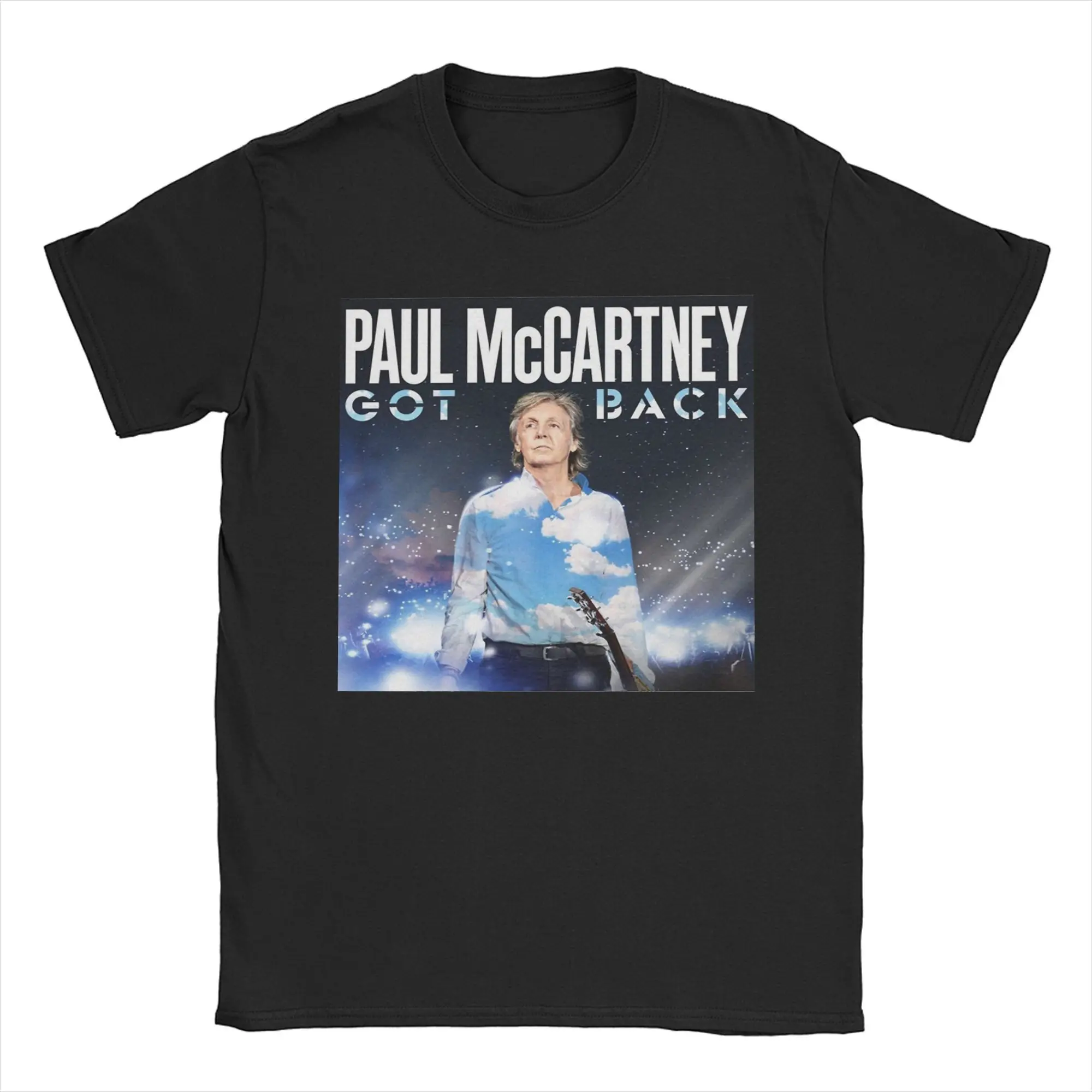 Men Women New Arrival Paul McCartney summer tour T Shirt Tee Pure Cotton  T-shirts Clothes