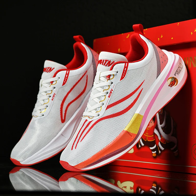 

2025 Spring/Autumn Men's Trendy Dad Shoes - Ultra Popular Mesh Breathable Thick-Sole Fashion Sneakers, Stylish & Versatile