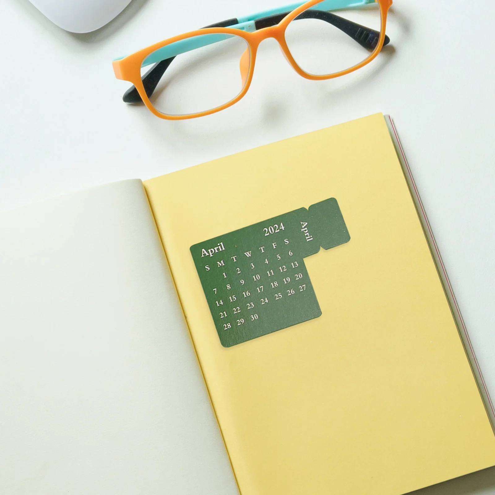 

4 Sets Monthly Calendar Self-Adhesive Planner Tabs Notebook Index Labels Book Tabs For Office Home Colorful Diy Notepad