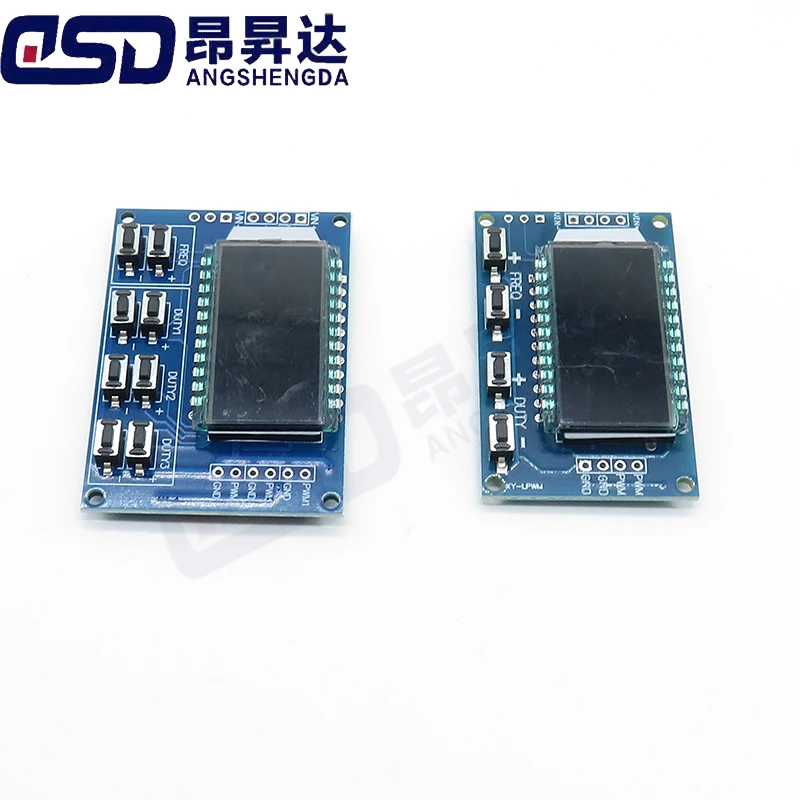 1Hz-150Khz Signal Generator PWM Board Module Pulse Frequency Duty Cycle Adjustable Module LCD Display 3.3V-30V 1Hz -150Khz