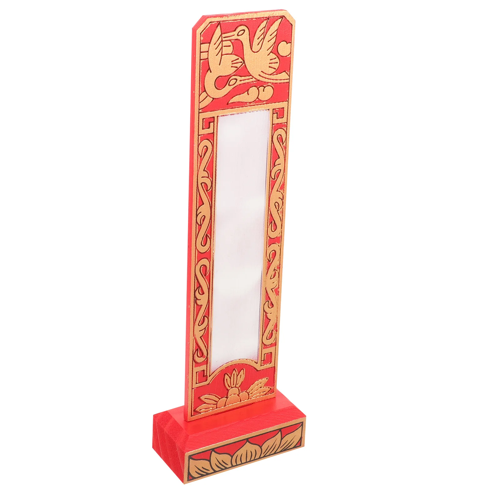 

Blank Wooden Plate Temple Worship Supply Ideal for Church Rituals Mourning Diverse Settings Versatile Design Simple Elegant Wood