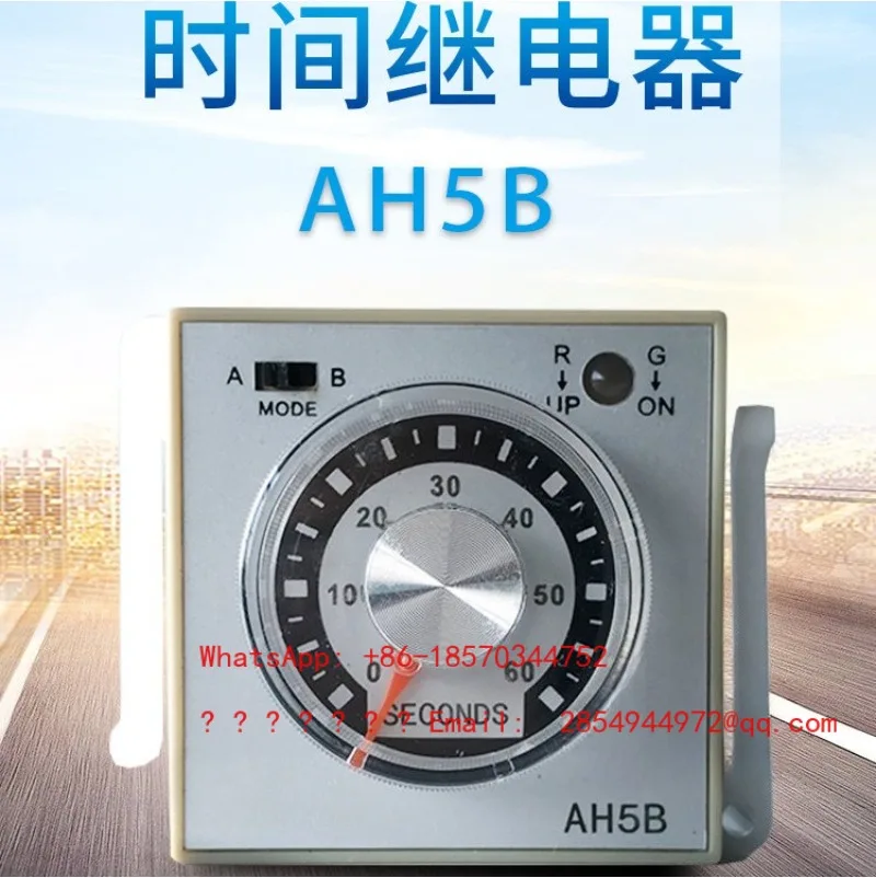 AH5B Pointer Time Relay AH5B-1H 220V Time Limit Controller H3CT 6S60S30M3S