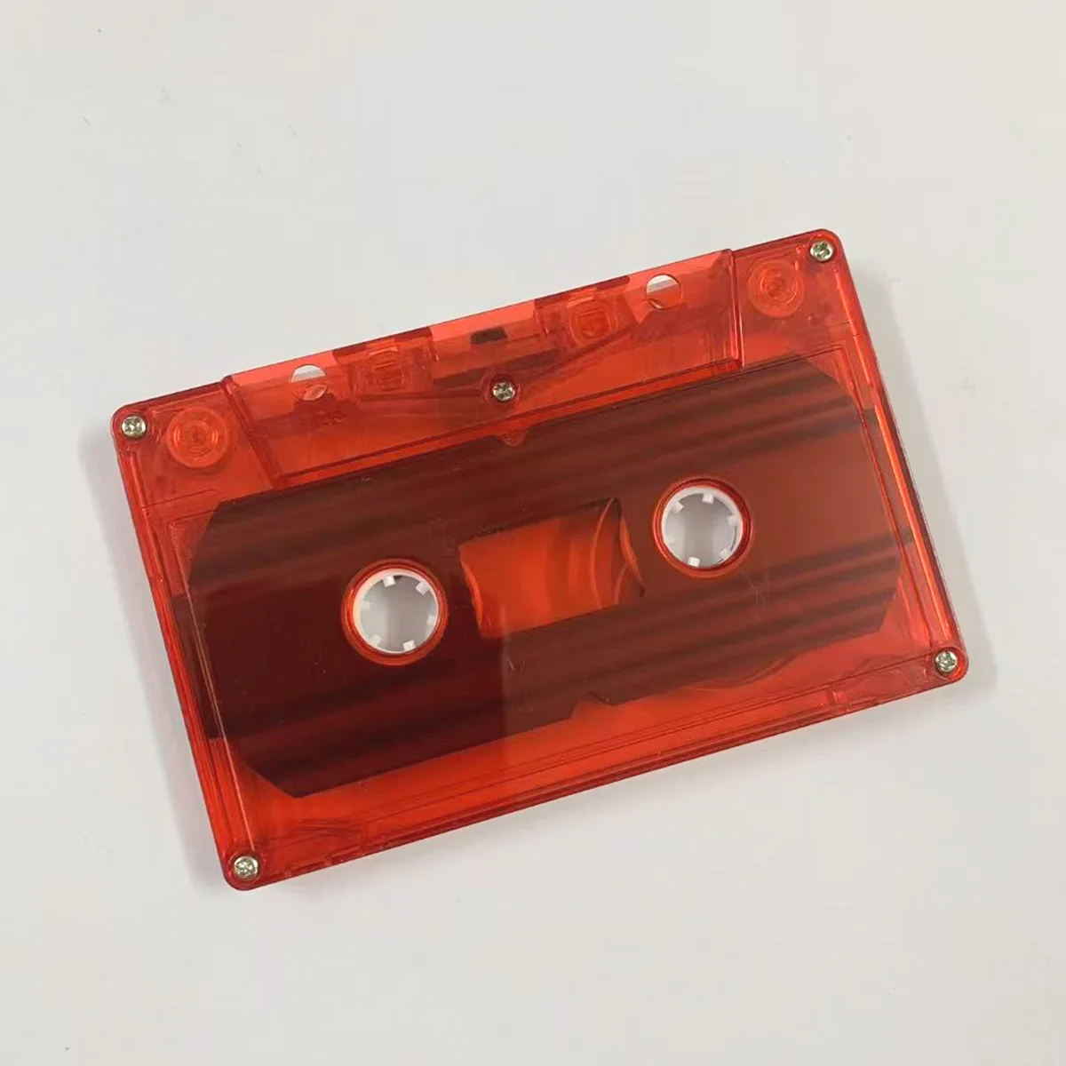 Leeres Klebebandgehäuse, Audioaufzeichnung, Kassettenhülle, leere Rolle zum Spulen, Kassette (kein innerer Kern und äußere Box) – Detail 3
